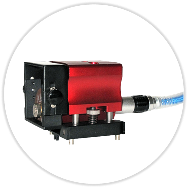 Haltepunktschleifgerät A&Max Grinder P, für Schleifscheiben Außen Ø: 50 mm, Innen Ø: 8 mm, Pneumatikanschluss, 35000 U/min, max. 8 bar / 90 psi, Achtung! Bei trockener Presslustversorgung unbedingt die mitgelieferte Ölungseinheit verwenden ansonsten...