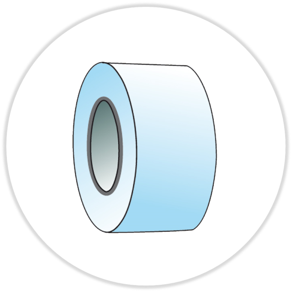 Profitape 30µm, blau, 30 mm x 35 Meter