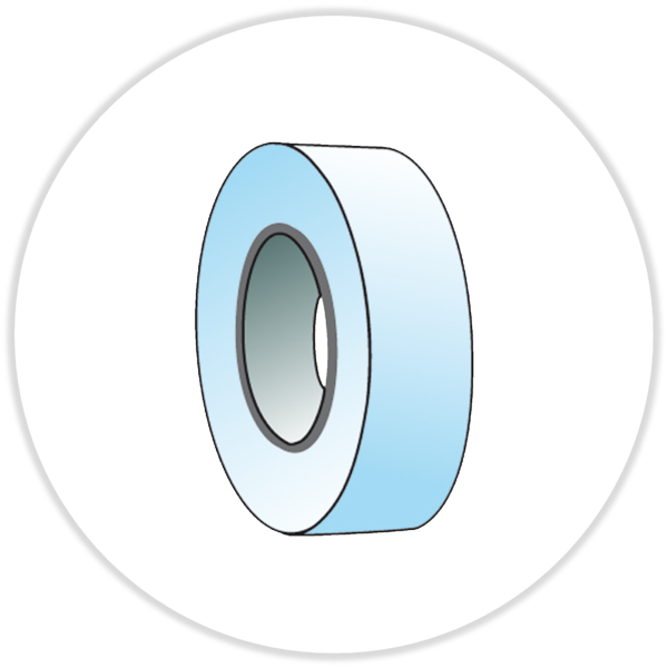 Profitape 30µm, blau, 12 mm x 35 Meter