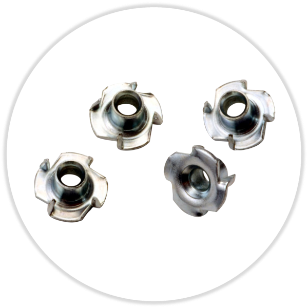 Einschlagführung passend für Centerline II ohne Gewinde, verzinkt Kopf 22 mm durchm. Innen = 6,75 mm, außen = 9,7 mm, Höhe = 11 mm