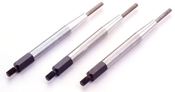 Special Type Spring loaded underpin SP 115 mm,  diameter = 10 mm with 2 mm top